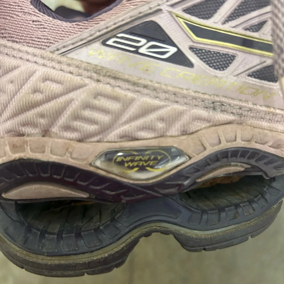 Mizuno wave creation 20 Women's Running Shoes - Purple - Picture 7 of 8